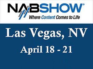 Banner ad image to promote the 2016 NAB Show in Vegas