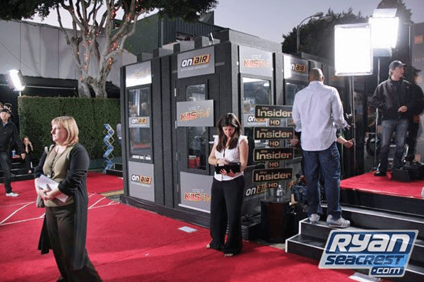 Custom built WhisperRoom at a red carpet event hosted by KIIS FM & Ryan Seacrest for the New Moon Premiere