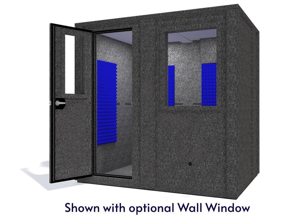 WhisperRoom MDL 6084 E shown with the door open from the front