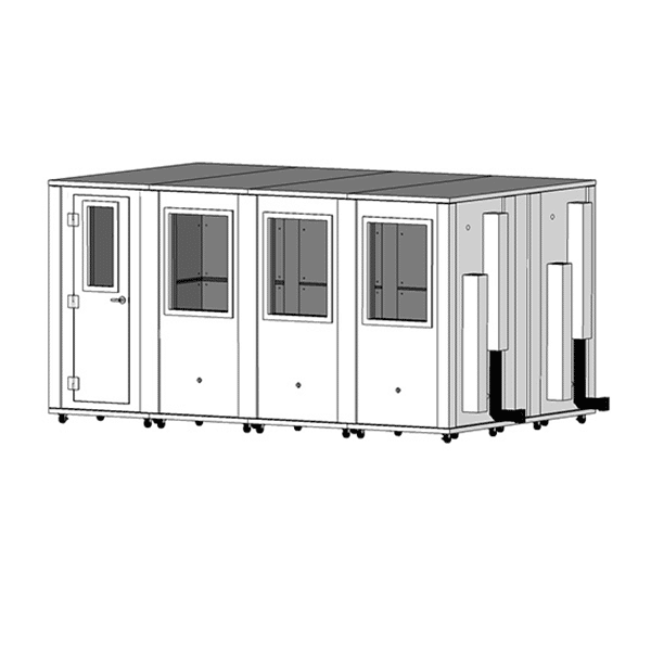 Mdl 102168 S - 8.5' X 14' Single-wall Iso Booth 