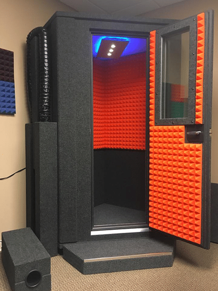 MDL 127 LP E - Double-Wall Isolation Booth | WhisperRoom, Inc.™