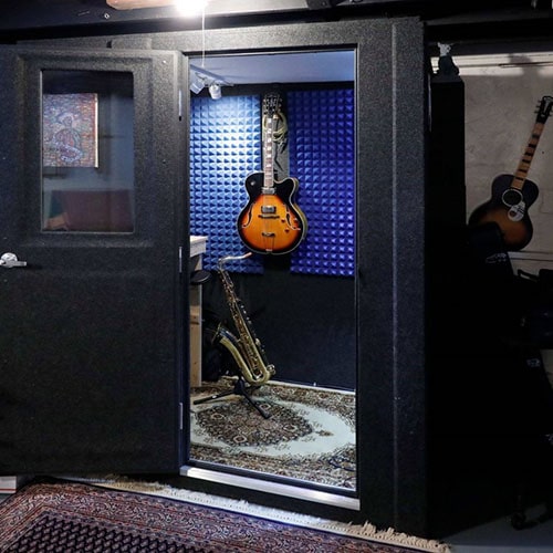 image of a musician's whisperroom booth 