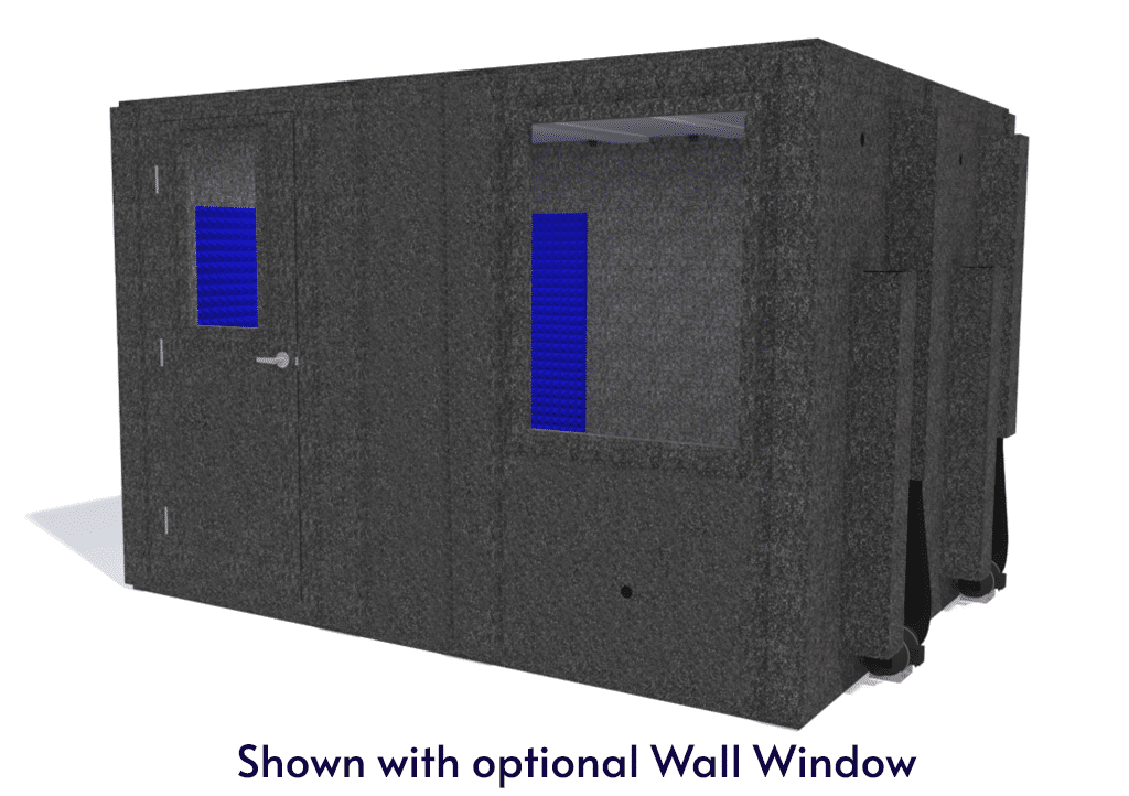 WhisperRoom MDL 96120 S shown with the door closed from the front