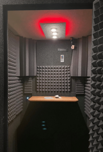 Interior of the Voice Over Basic Package